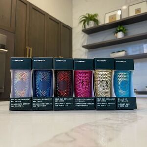 Starbucks Holiday Tumbler Keychain / Ornament, Exclusive,‎ Limited Edition,